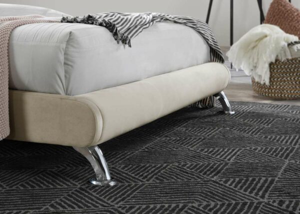 Cream Montrose Small Double Bed | Warm Stone