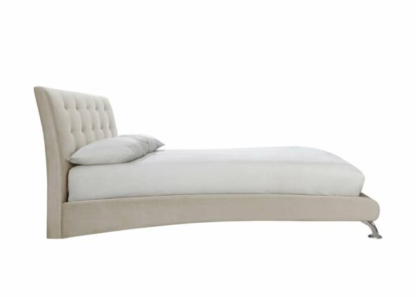 Cream Montrose Small Double Bed | Warm Stone