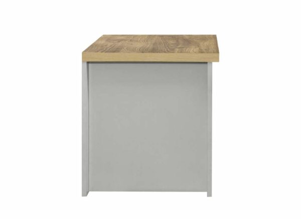 Cullercoats 1 Drawer Lamp Table | Bedside Table | Grey & Oak