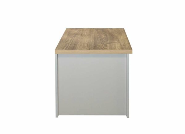 Cullercoats 2 Drawer Coffee Table | Grey & Oak
