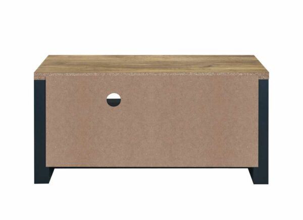 Cullercoats Small TV Unit | Navy Blue & Oak