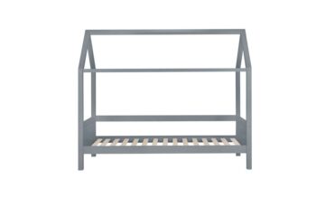 Cassa Grey 3′ Single Bed | Low Foot