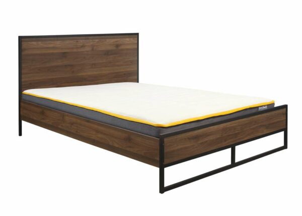 Dallas Small Double Bed | Walnut