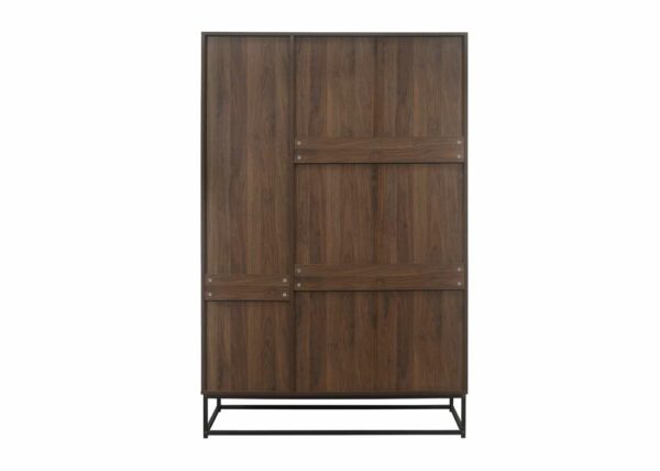 Dallas 4 Door Wardrobe | Walnut | Oak World