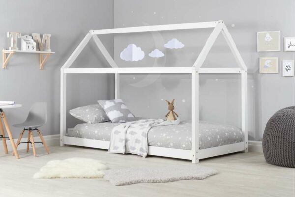 Cassa Single Bed | White