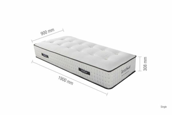 Harmony Single Mattress | White