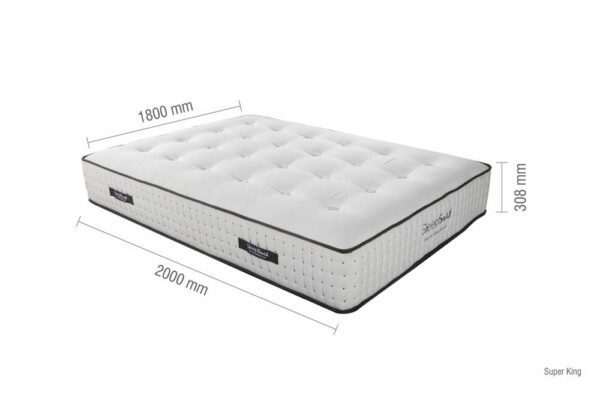 Harmony Super King Mattress | White
