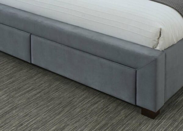 Lanchester Double Bed | Grey