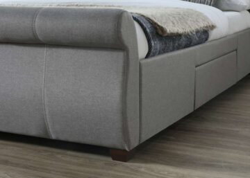 Lanchester Grey 5′ King Size Bed