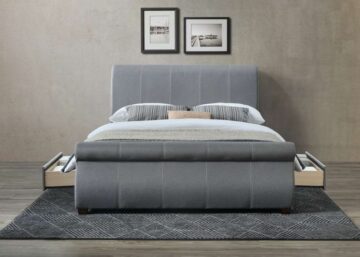 Lanchester Grey 5′ King Size Bed