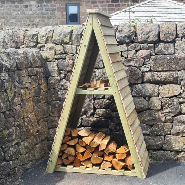 Timber Triangle Log Store - Churnet Valley