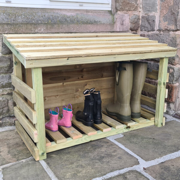 Timber Boot Storage - Churnet Valley