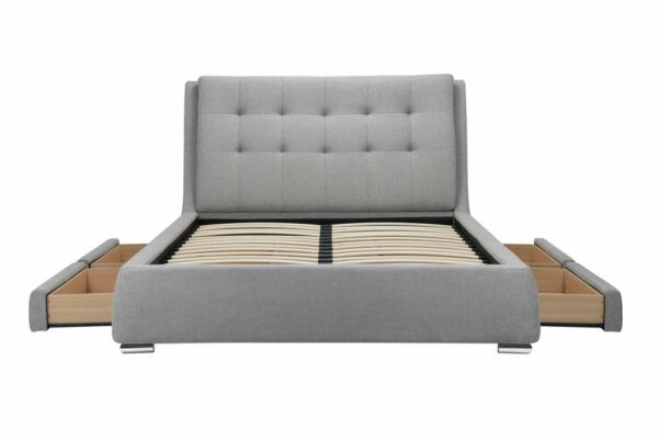 Saltcoats King Bed | Grey
