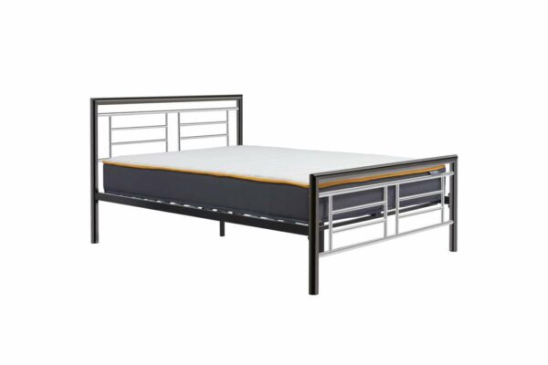 Viewpark Double Bed | Silver