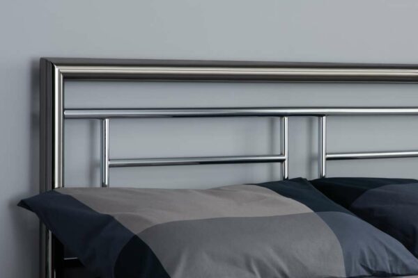 Viewpark Double Bed | Silver