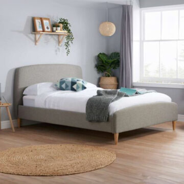 Montgomery Grey 5' King Size Bed