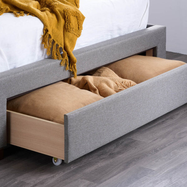 Cleator King Bed | Grey