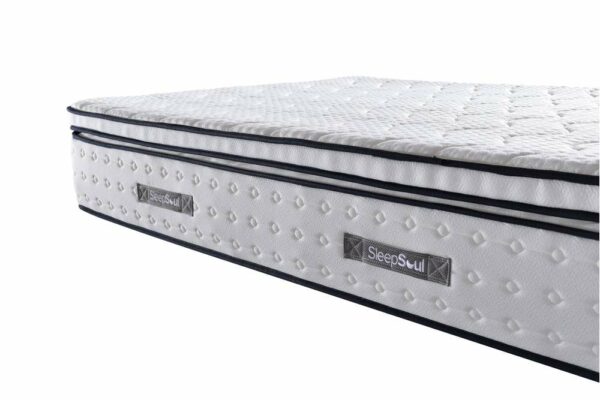 Space King Mattress | White