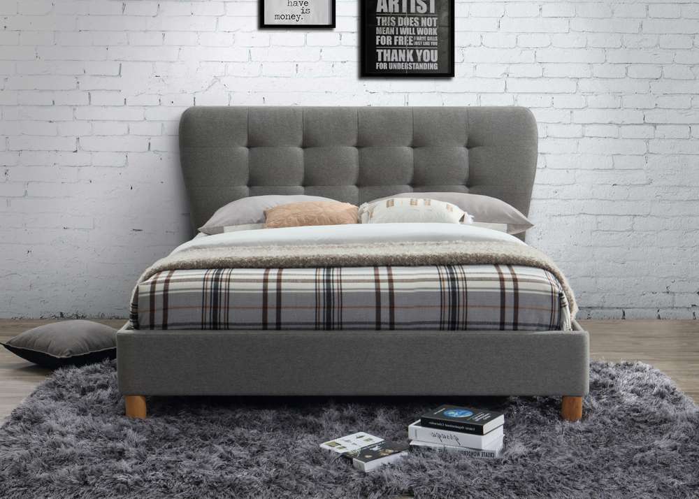 Daventry Small Double Bed Grey Oak World