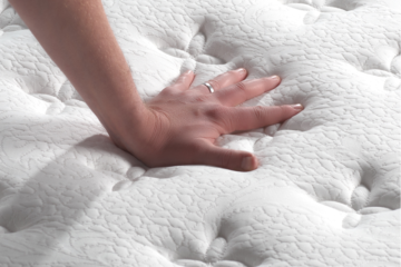 Cloud Small Double Mattress | White