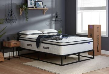 Space Super King Mattress | White