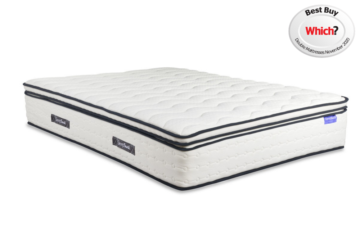 Space Super King Mattress | White