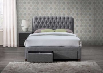 Fazeley Grey 5′ King Size Bed