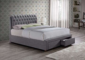 Fazeley Grey 5′ King Size Bed