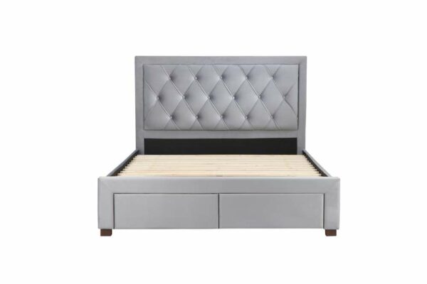 Walton Super King Bed | Grey
