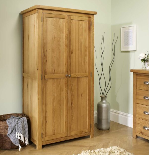 Fernando 2 Door Wardrobe | Oak