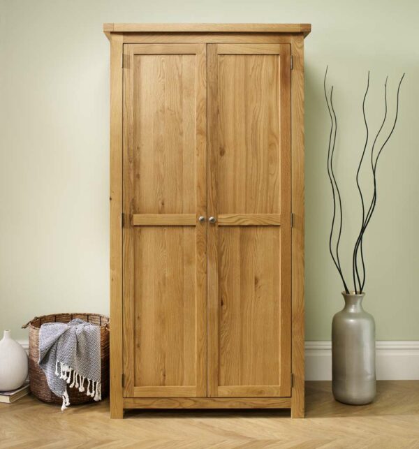 Fernando 2 Door Wardrobe | Oak