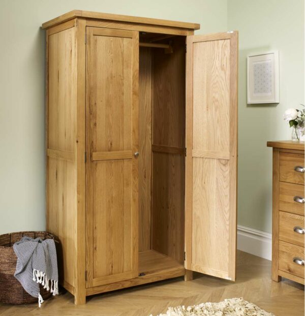 Fernando 2 Door Wardrobe | Oak
