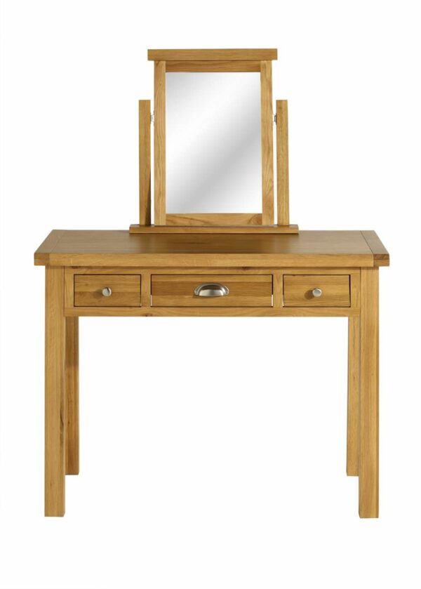 Fernando 3 Drawer Dressing Table | Oak