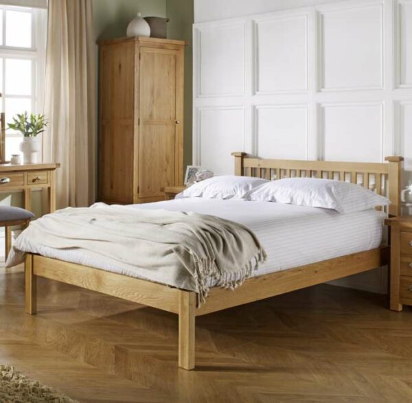 Fernando King Bed | Oak