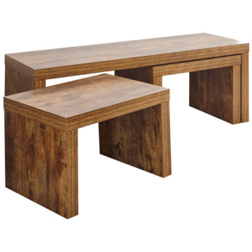 Maluku Long John Nest of Tables | Mango | Self Assembly | Clearance
