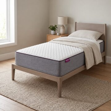Paradise Single Mattress | White