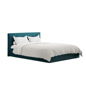 Shadwell Teal 4’6 Double Bed