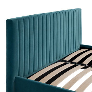 Shadwell Teal 4’6 Double Bed