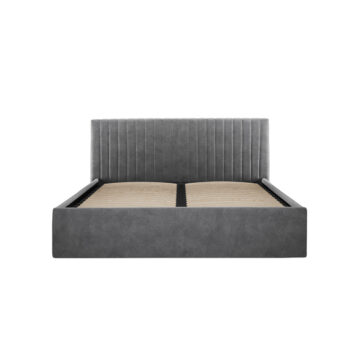 Shadwell Double Bed | Silver