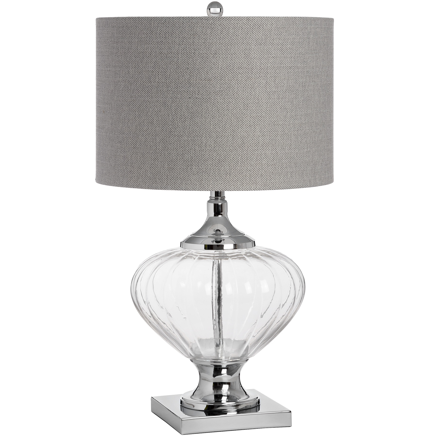 Verona glass on sale table lamp