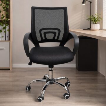 Tate Mesh Back Office Chair | Black