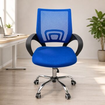 Tate Mesh Back Office Chair | Blue