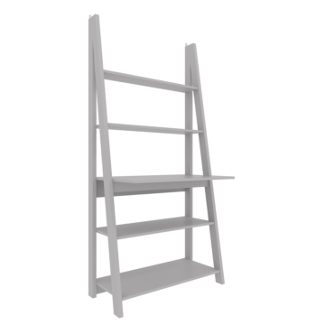 Crossharbour Ladder Desk | Grey