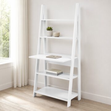 Crossharbour White Ladder Desk
