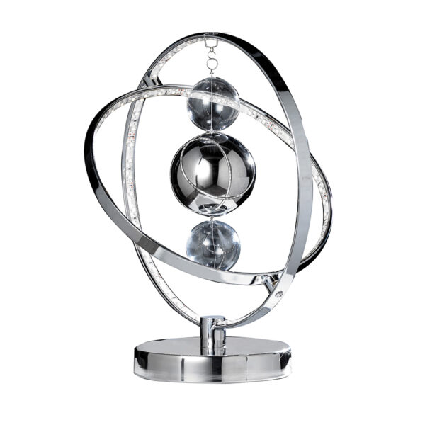Muni Table Lamp | Chrome