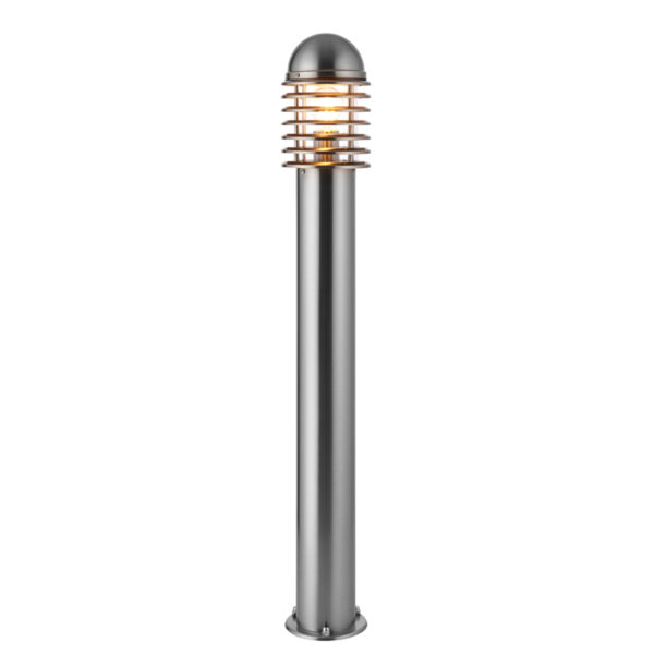 Silver Louvre Floor Lamp 1000mm