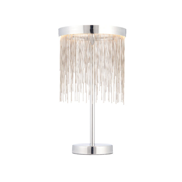 Silver Zelma Table Lamp
