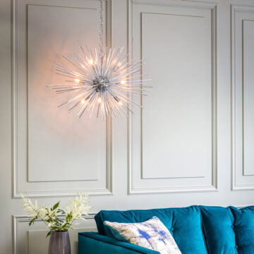 Chrome Lena Pendant Light