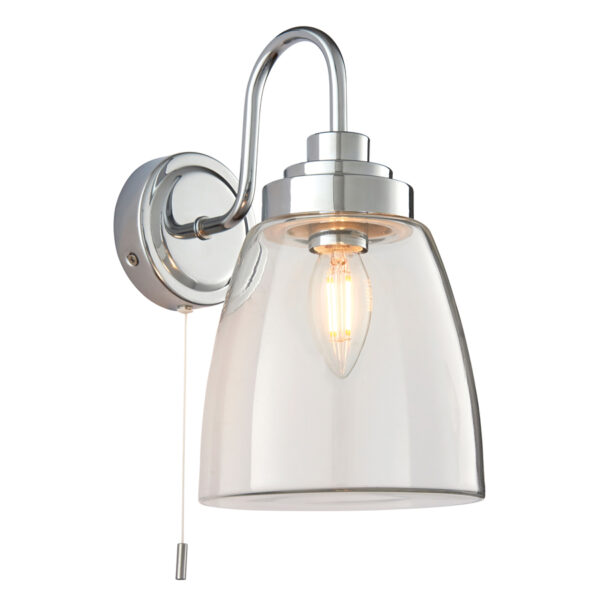 Chrome Ashbury Wall Light