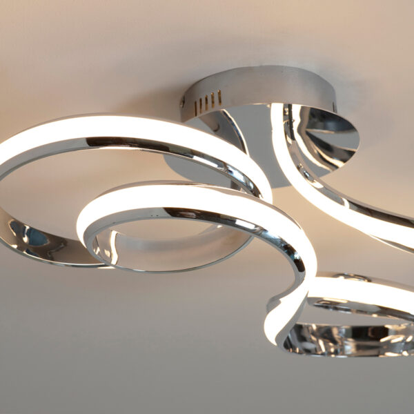 White Aria Ceiling Light